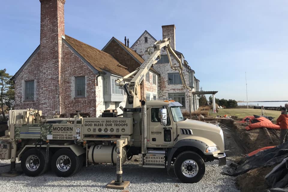 Modern concrete pumping